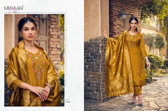 Hasmeena Vol 2 By Lily And Lali Kurti With Bottom Dupatta Orders in India
